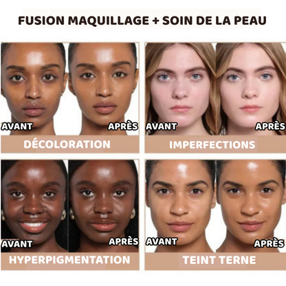 Stick fond de teint magique (1 pinceau offert et 1 mascara + eyeliner offert)